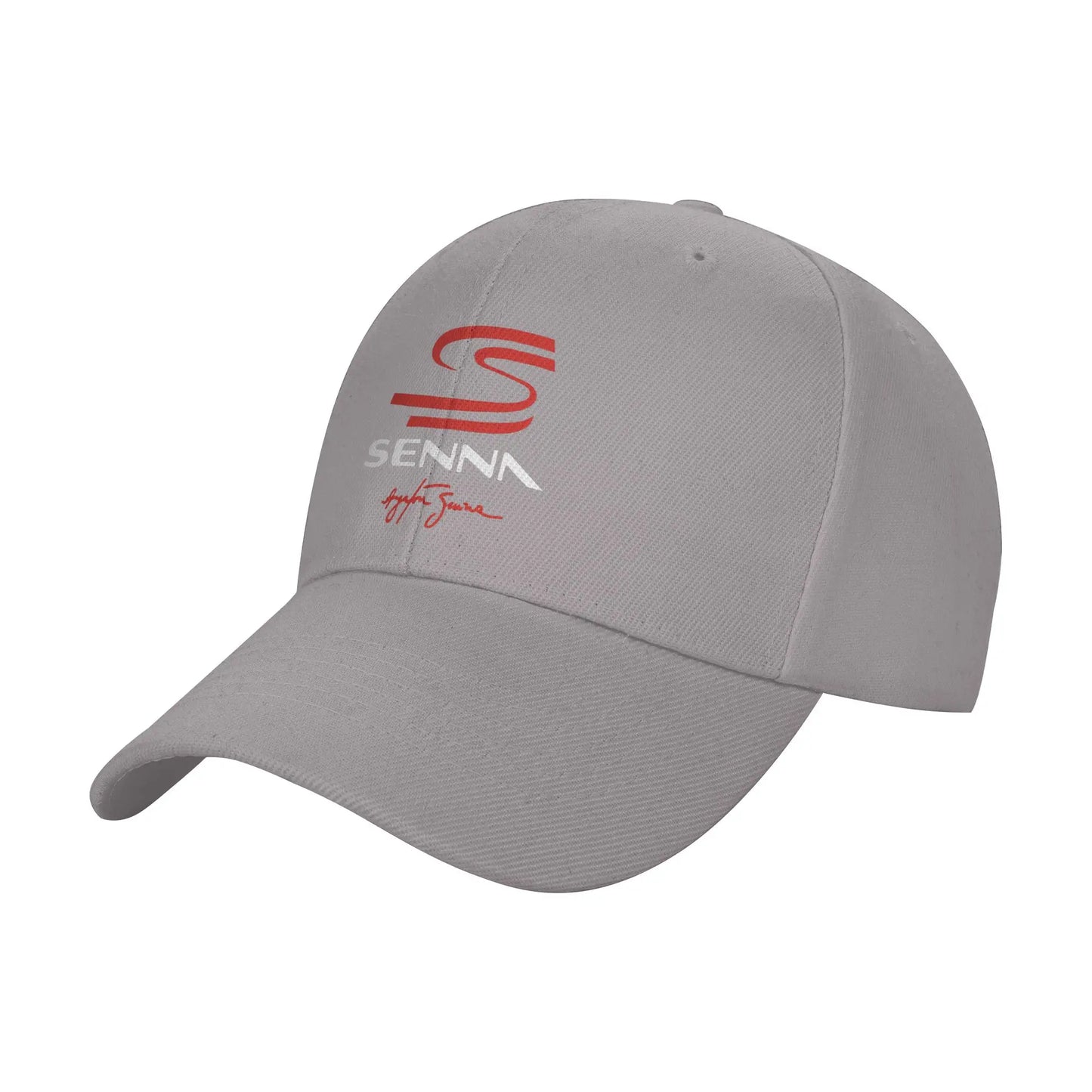 Ayrton Senna Signature Cap Men Women Racing Car Hats