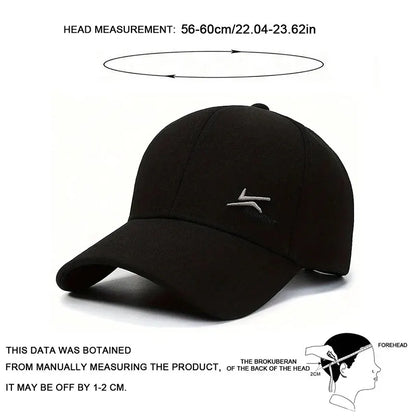 Unisex Two Hook Embroidery Baseball Caps