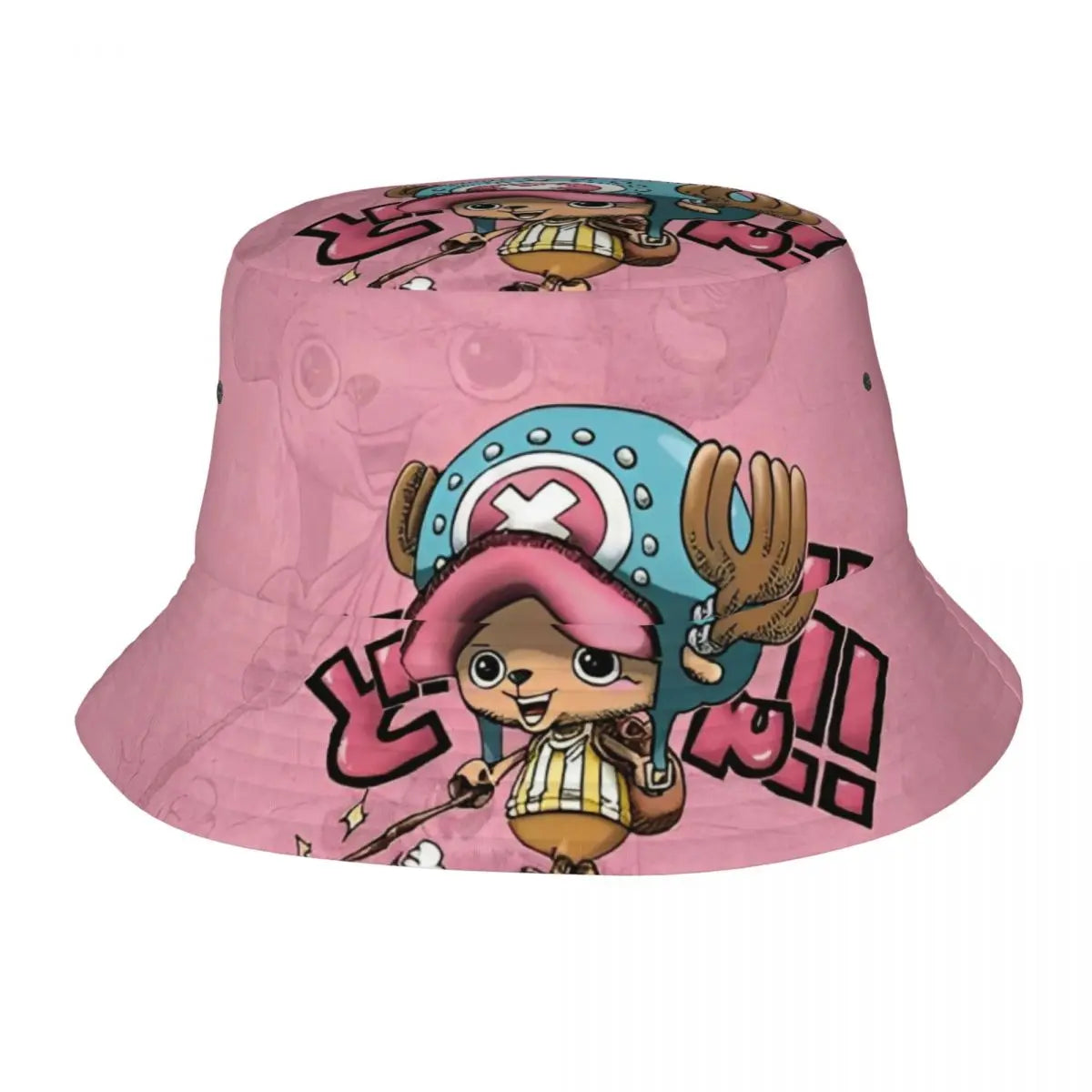 One Piece Tony Tony Chopper Bucket Hat for Women Beach