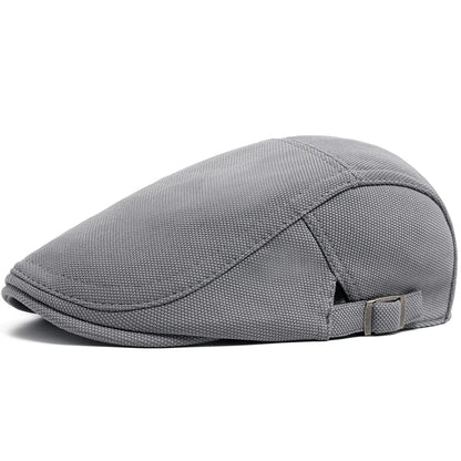 New Spring Autumn Beret Men Pineapple Pattern Fabric Casual Vintage Newsboy Hat