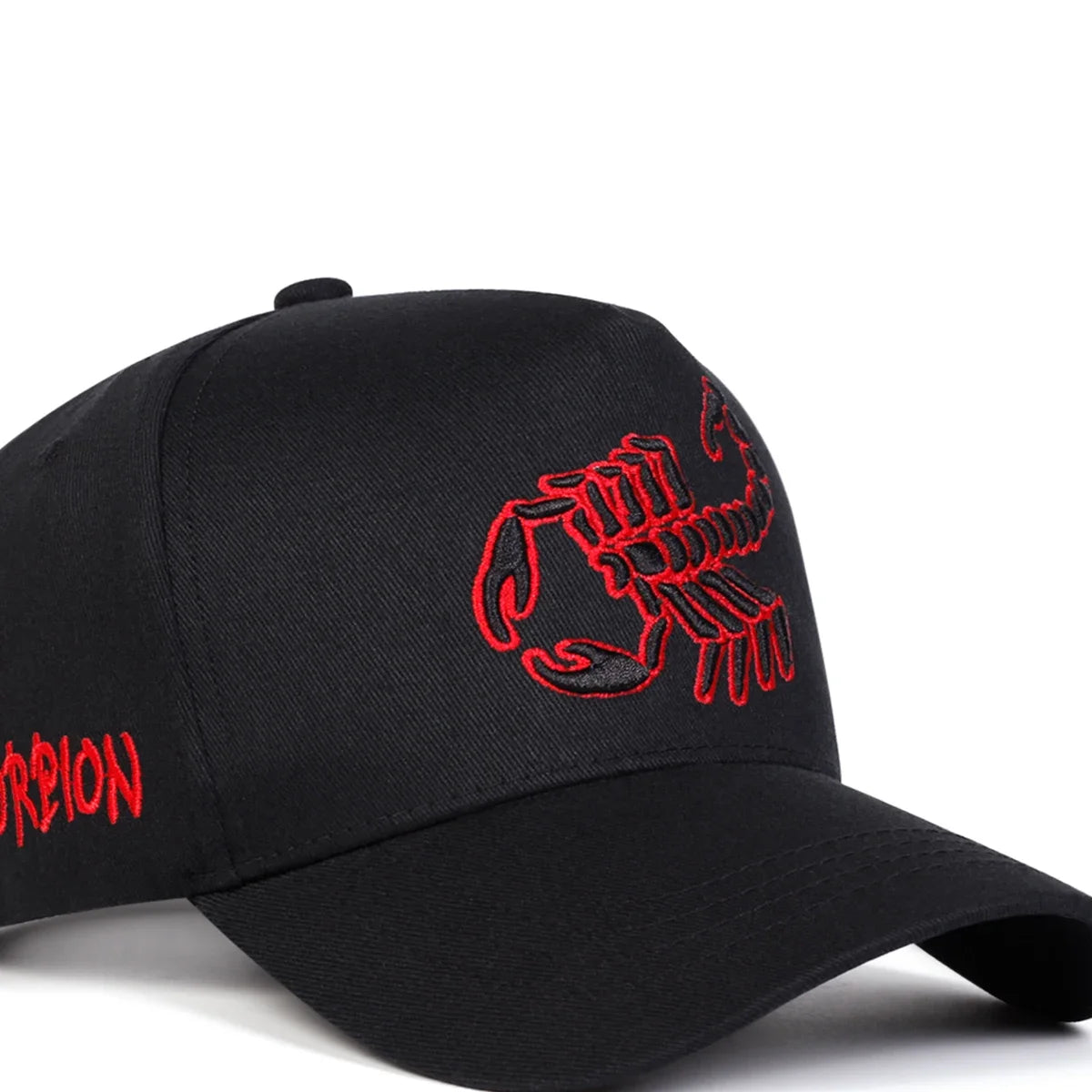 Unisex Scorpion Embroidery Baseball Caps Spring Autumn