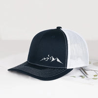 Navy Blue White