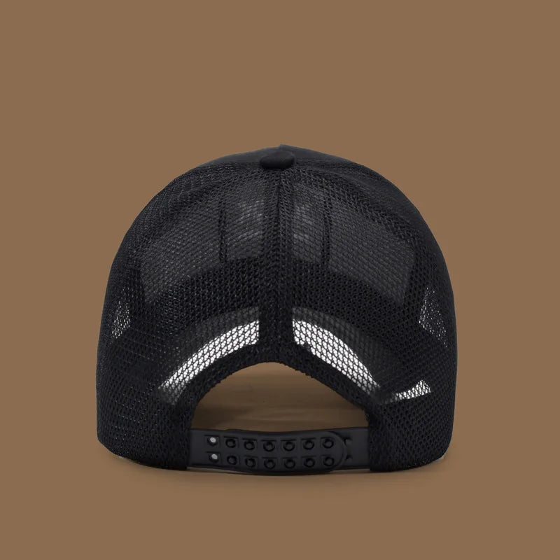 Men's Smiling Face Embroidered Baseball Cap