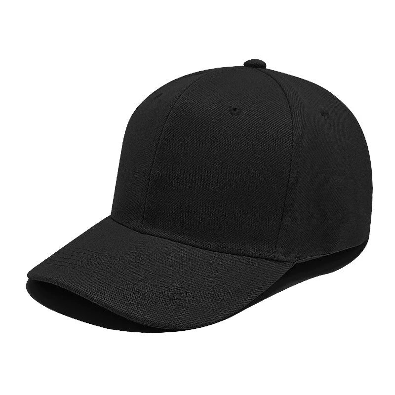 Fashionable Sun Shading Hip-Hop Solid Color Baseball Cap