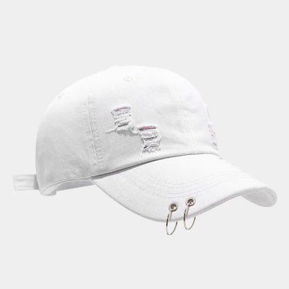 Simple Creative Iron Ring Baseball Cap