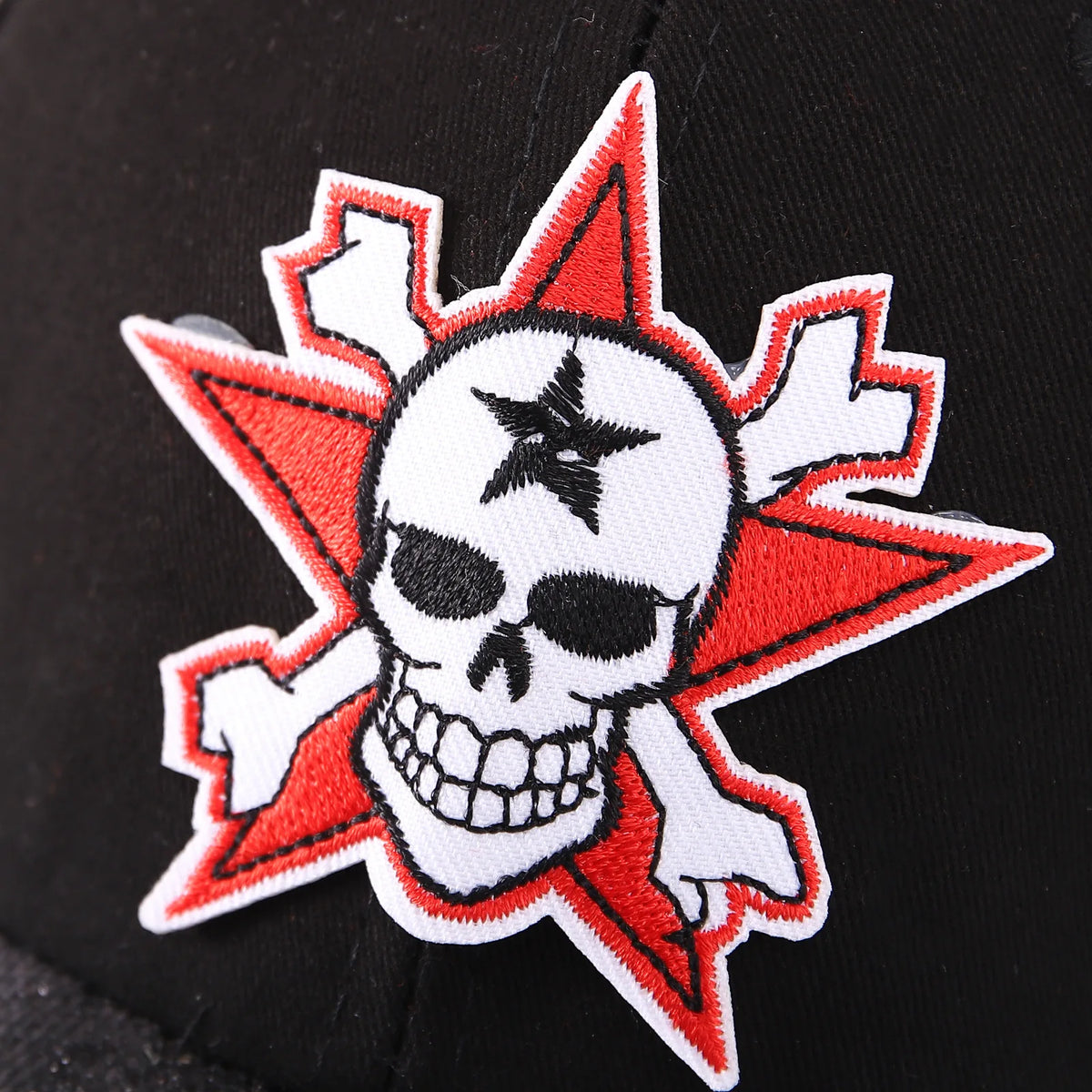 Skull Baseball Cap Halloween Party Funny Scary Expression Design Costume Party Accessories For Men Women Unisex