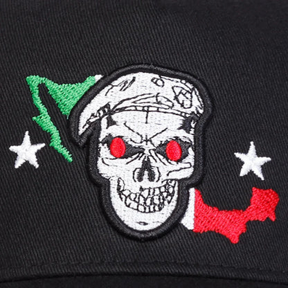 Unisex Skull Embroidery Baseball Caps Spring and Autumn