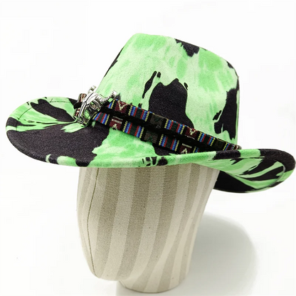 White Cowboy Hat New Jazz Top Cowboy Head Accessories Cowboy Hat