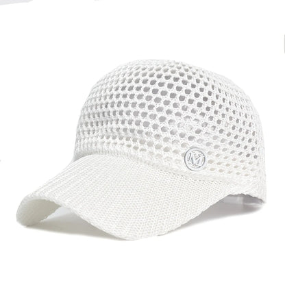 Unisex Hollow-Out Design Mesh Baseball Cap