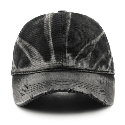 Vintage Washed Tie-Dye Baseball Cap