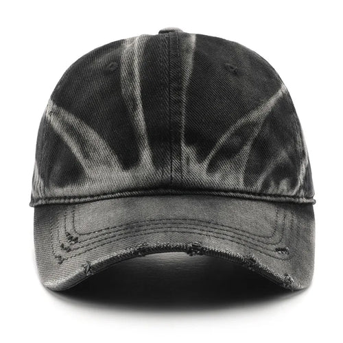 Vintage Washed Tie-Dye Baseball Cap
