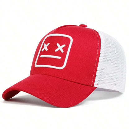 Unisex XX Embroidery Baseball Net Caps Spring Summer