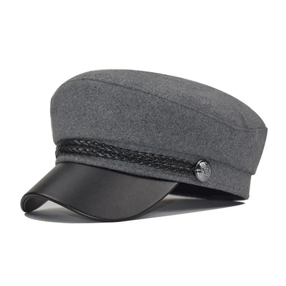 10 Colors Women Girls Caps Newsboy Hat Visor