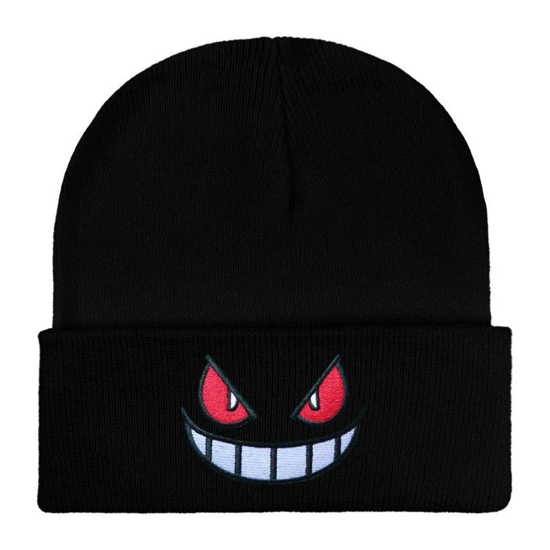 Cartoon Embroidered Beanies Popular American Anime Cartoon Embroidered
