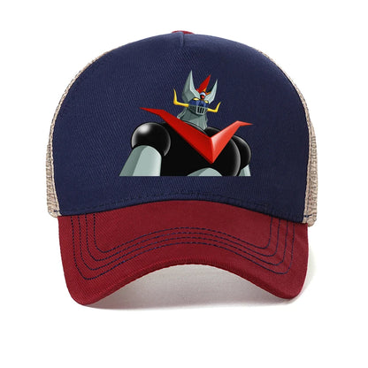 Mazinger z Anime Movie Robot Hat Men's Goldorak Baseball Cap