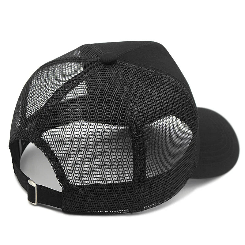 Adult Summer Cotton Lady Mesh Sun Hats Big Hat Men Plus Size Baseball Caps