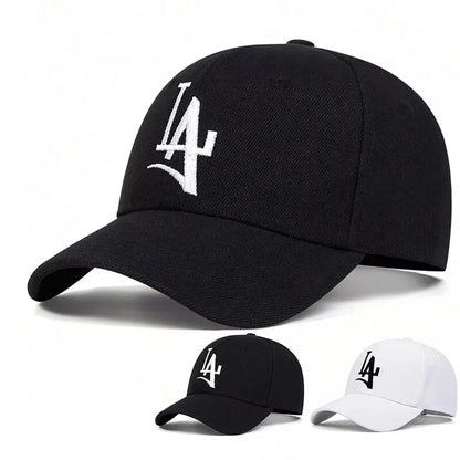 Unisex Personality LA Embroidery Snapback Baseball Caps Outdoor