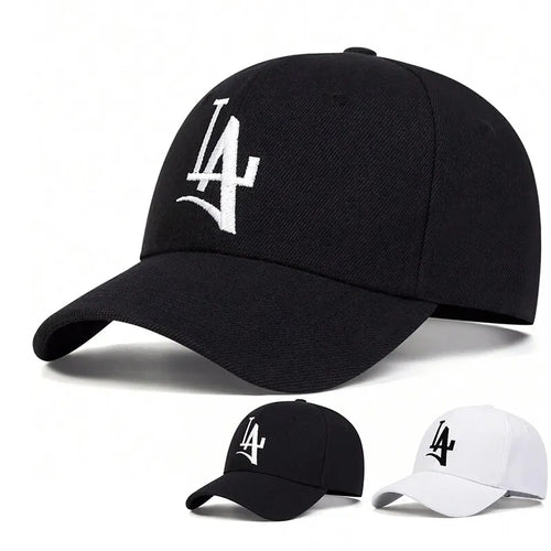 Unisex Personality LA Embroidery Snapback Baseball Caps Outdoor