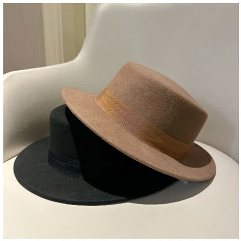 Hat Women's Autumn/Winter Vintage English Hat