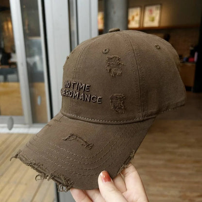 Hip Hop Summer Baseball Caps Letter Embroidery for Men Women