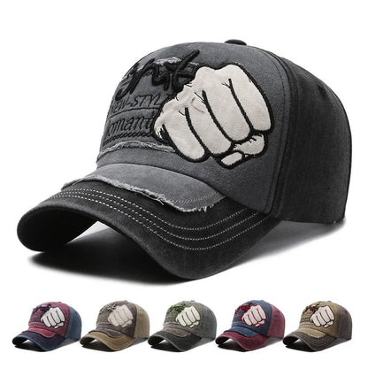 Orange Green Baseball Caps For Men