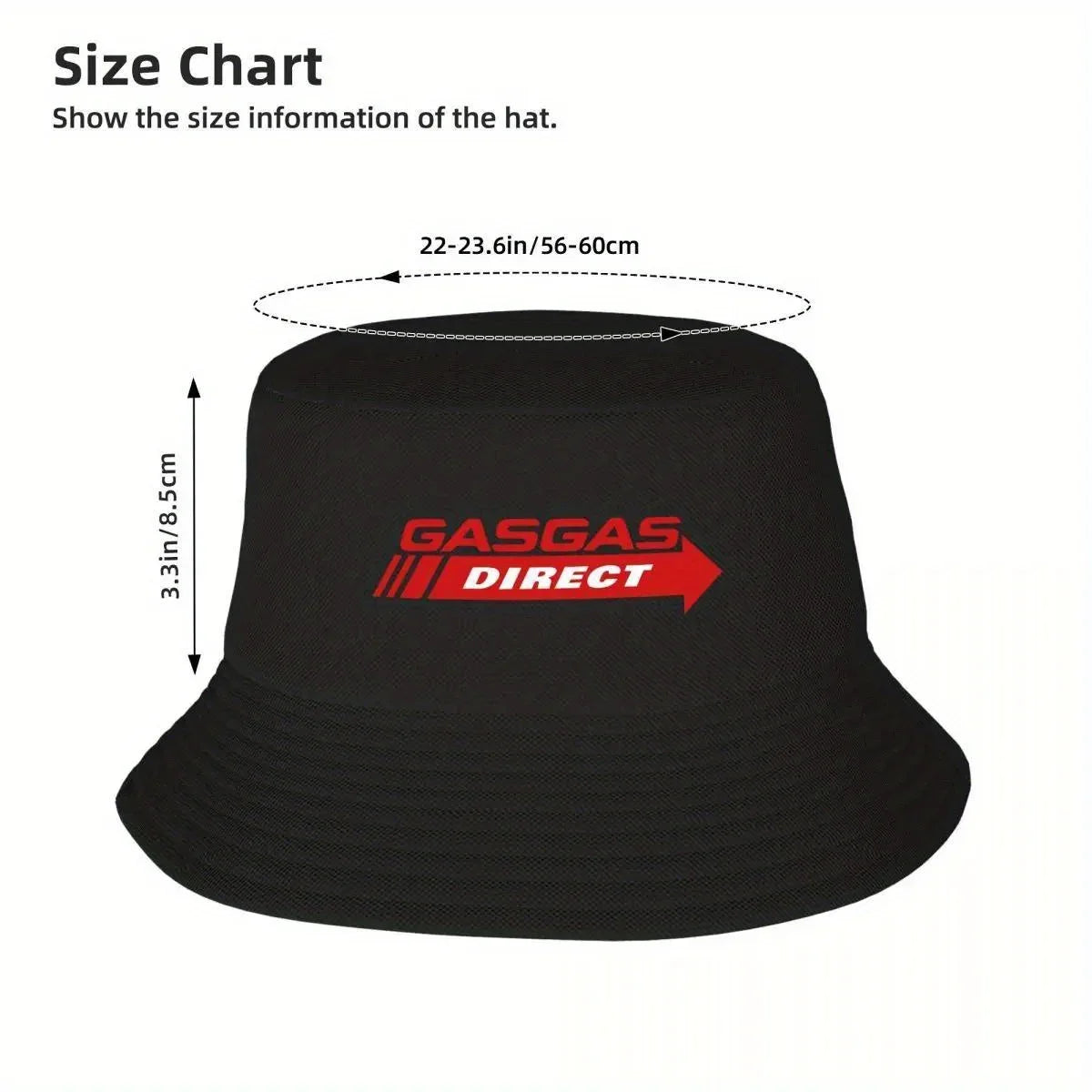 Custom Mountain Bike GasGas Beach Bucket Hat Men Women