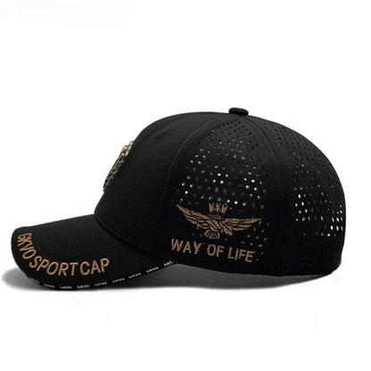 Extra Wide Fit Men's Baseball Cap Summer