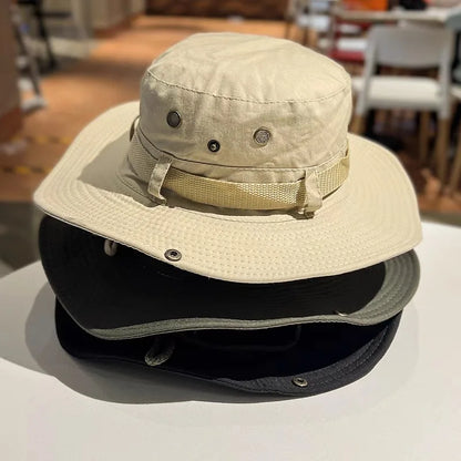 Unisex Summer Outdoor Fishing Hiking Bucket Hat