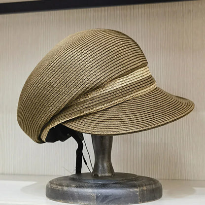 UV Protection Straw Cap Women Sun Hat Brim Visor Hat