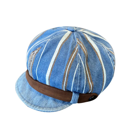 Baby Hat Denim Spring Autumn Fashion Korean Style Flat Cap