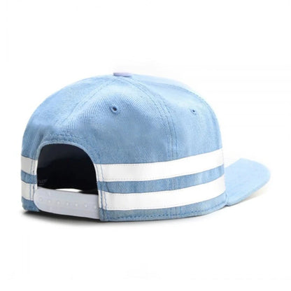 Striped Flat Edge Hat Fashion High Quality Unisex Baseball Caps