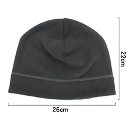 Warm Winter Hats For Men Women Windproof Cycling Thermal Fleece Caps