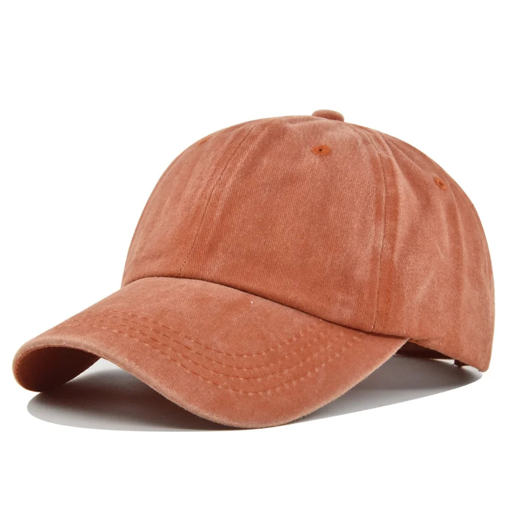 Unisex Baseball Cap Washed Hat Men Women