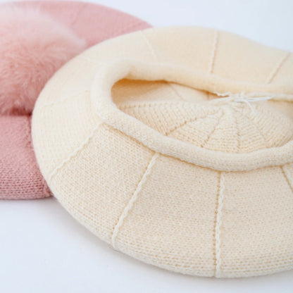Foreign Trade Fashion Children's Knitted Beret Hat Autumn