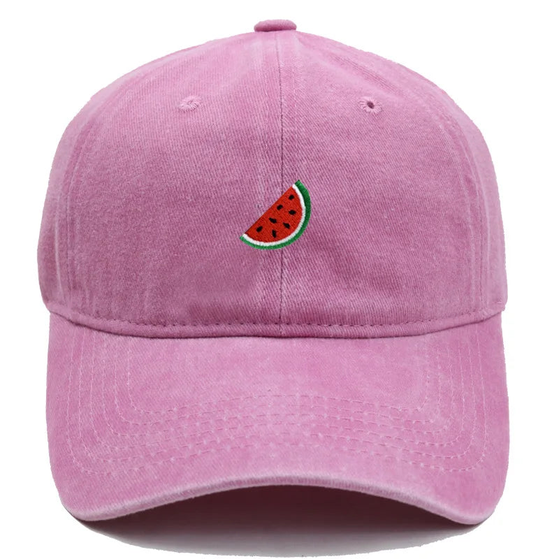 Printed Watermelon Baseball Cap Men's Women's