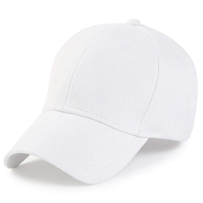 13 Colors Adult Sold Hard Top Cotton Big Size Baseball Cap