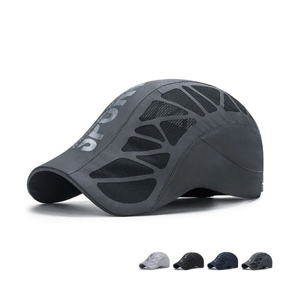 Summer New Sport Alphabet Forward Hat Men's