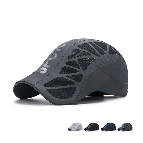 Summer New Sport Alphabet Forward Hat Men's