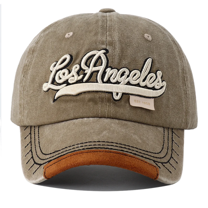 2025 New Designer Spring Summer Letter Embroidery Cotton Baseball Cap