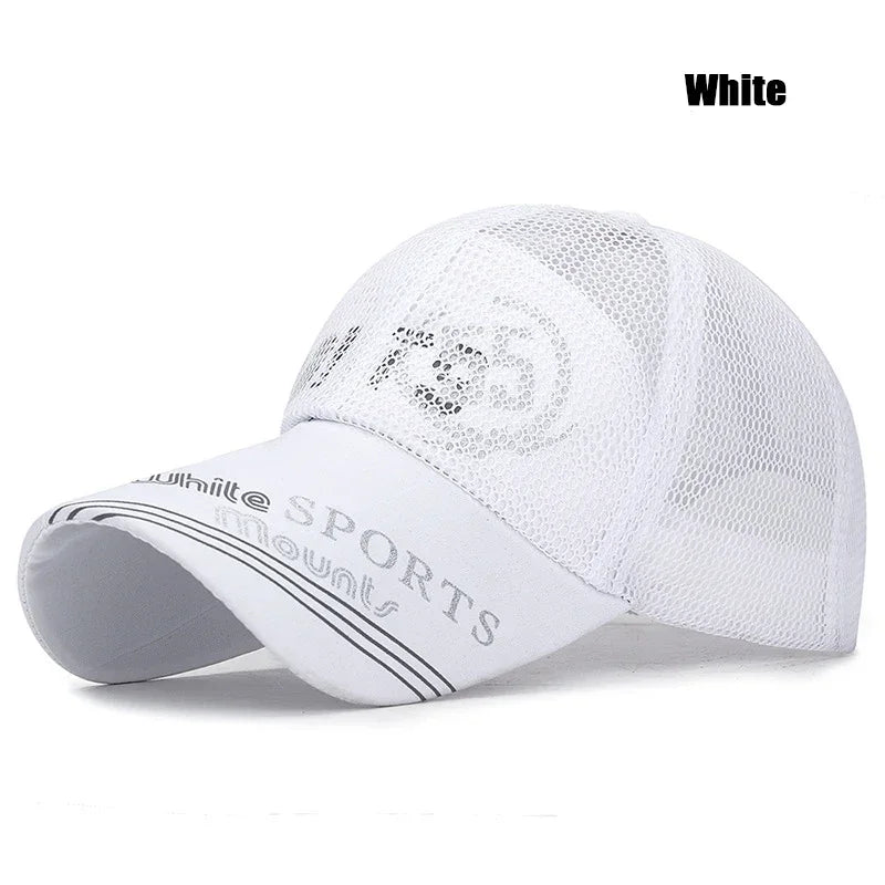 Fashion Accessories Print Pattern Breathable Brim Baseball Cap Unisex Outdoor