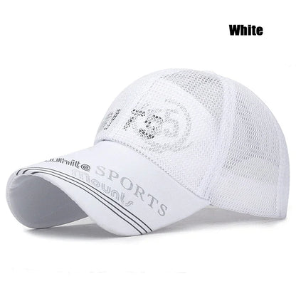 Fashion Accessories Print Pattern Breathable Brim Baseball Cap Unisex Outdoor