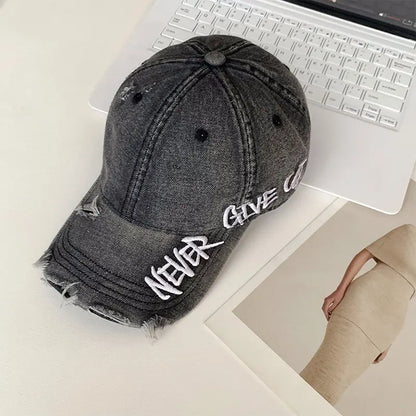 Vintage Washed Cotton Baseball Cap