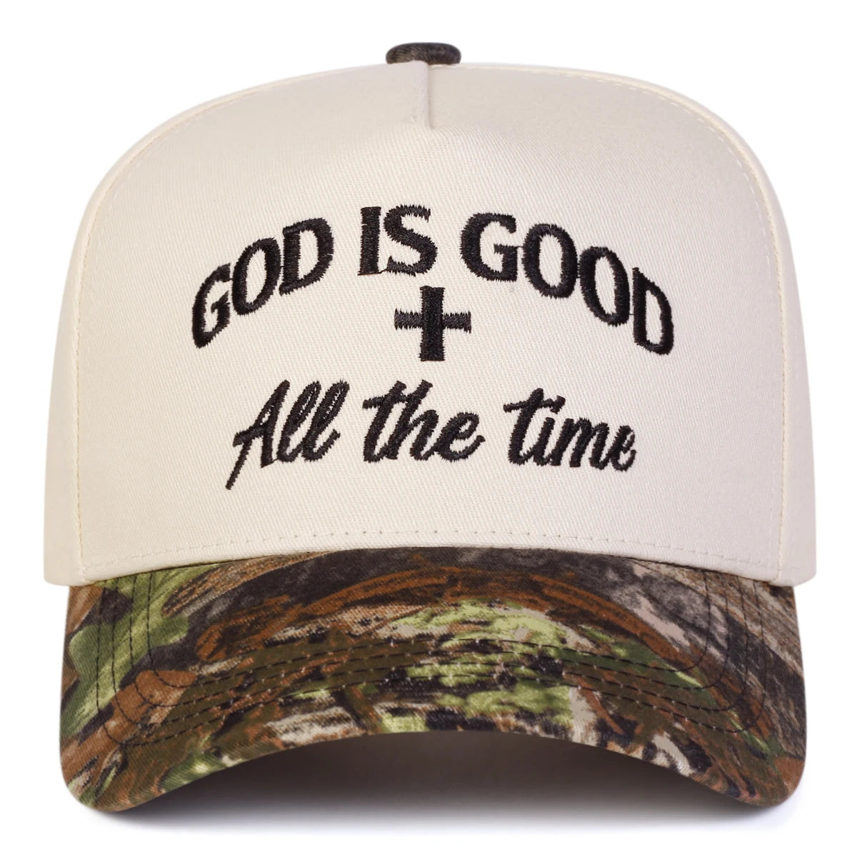Unisex God Is Good Letter Embroidery Baseball Caps Spring Autumn Outdoor