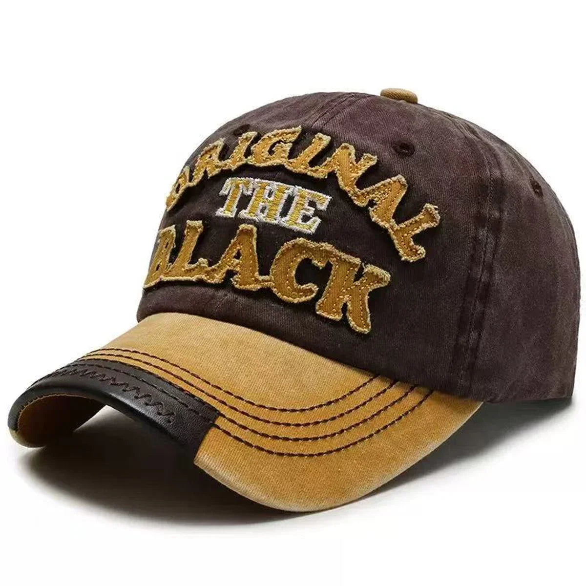 Water Wash Embroidery Baseball Caps