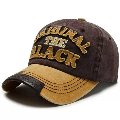 Water Wash Embroidery Baseball Caps
