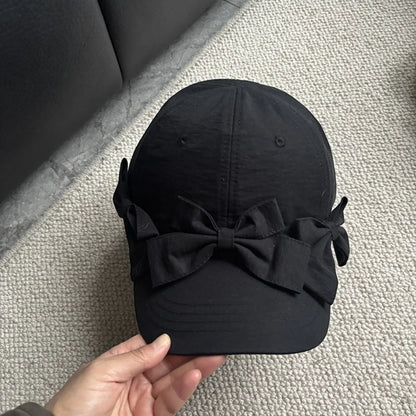 Sweet Lightweight Bowknot Baseball Caps