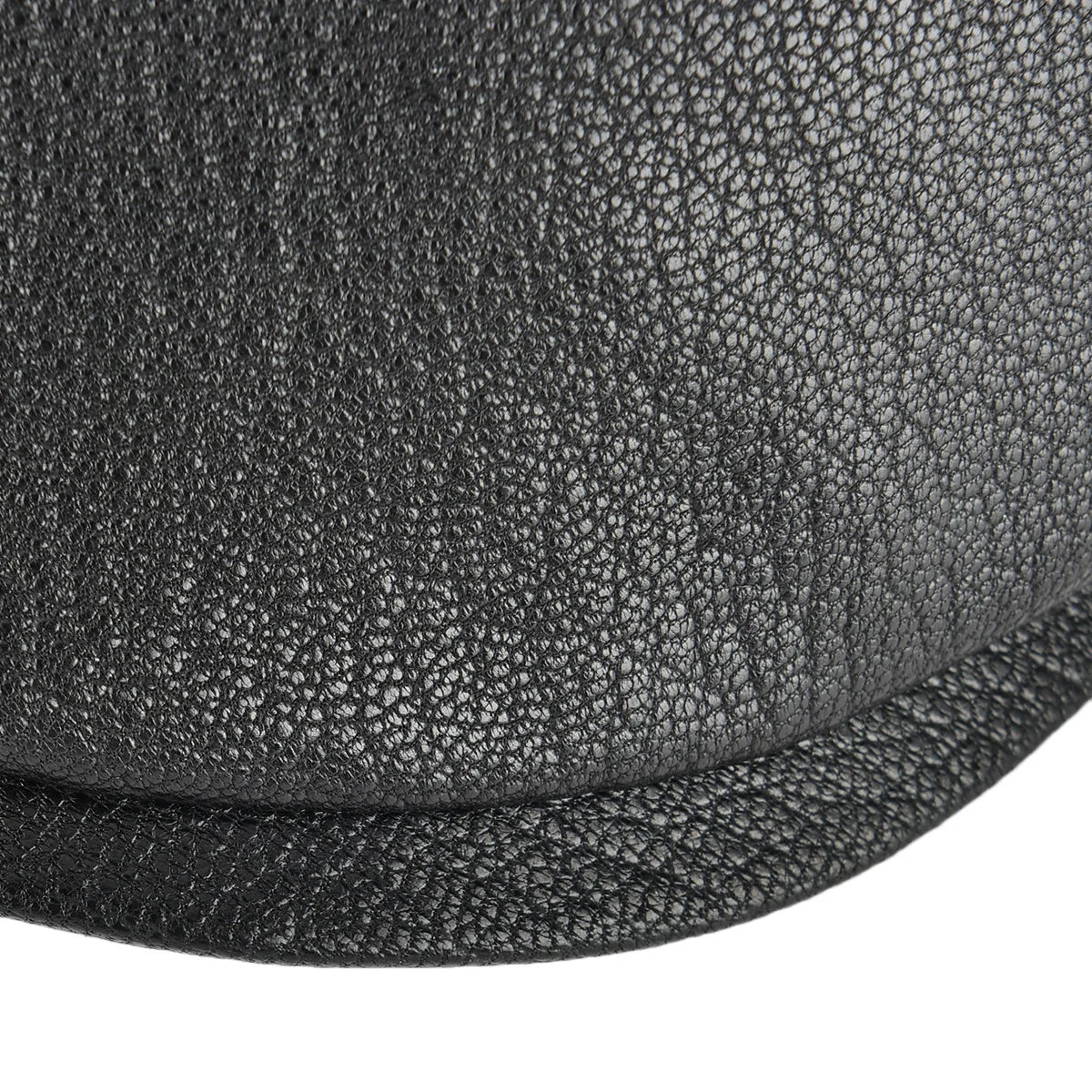 Lambskin Leather Ivy Newsboy Caps 6 Panel Cabbie Beret Hat