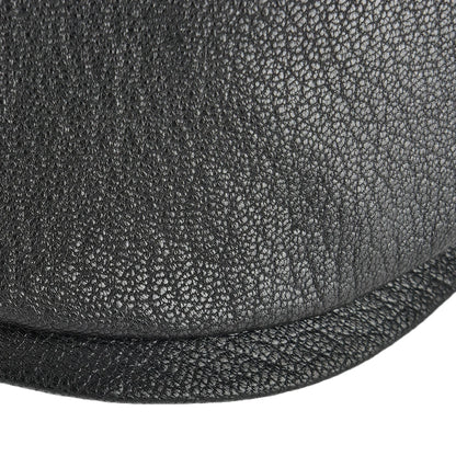 Lambskin Leather Ivy Newsboy Caps 6 Panel Cabbie Beret Hat