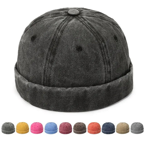 Four Seasons Denim Cloth Gua Skin Hat