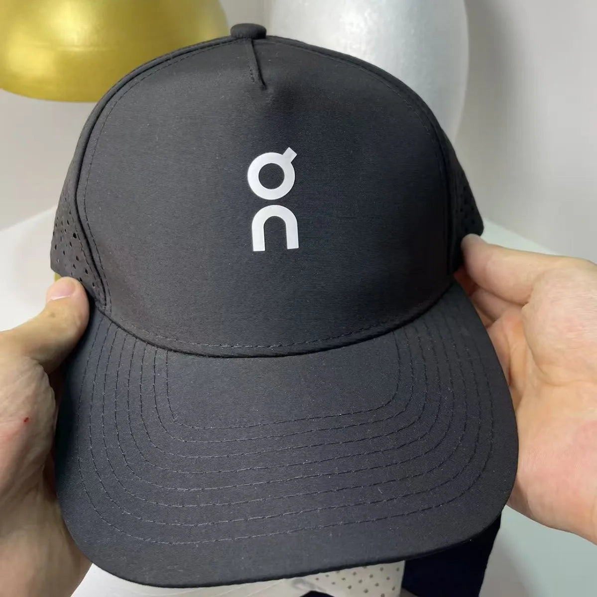 Solid Color Hollow Mesh Baseball Cap